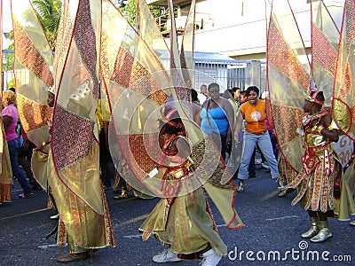 Kiddies Carnival 2010, Trinidad and Tobago Editorial Stock Photo