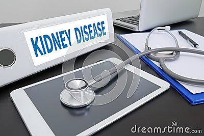 KIDNEY DISEASE Stock Photo