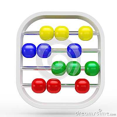 Kids Abacus Stock Photo