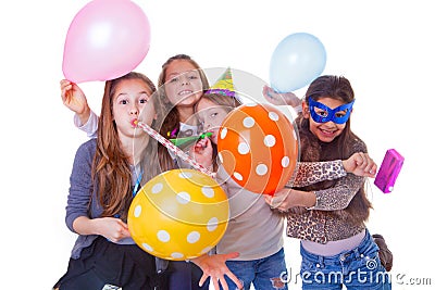 Kids birthday party Stock Photo