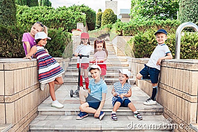 Kids fashion Concept Stock Photo