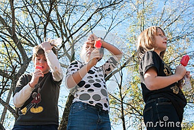 Kids Get Brain Freeze In Atlanta Popsicle Eating Contest Editorial Stock Photo