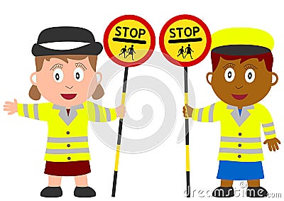 Kids and Jobs - Lollipop Vector Illustration