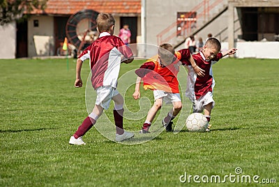 Kids soccer Stock Photo