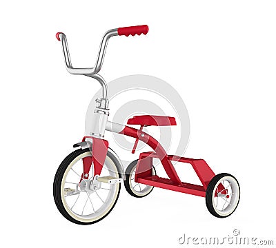 Kids Tricycle Isolated Stock Photo