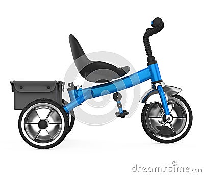 Kids Tricycle Isolated Stock Photo