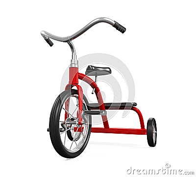 Kids Tricycle Isolated Stock Photo