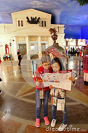 Kidzania - a worldwide network of educational parks Editorial Stock Photo