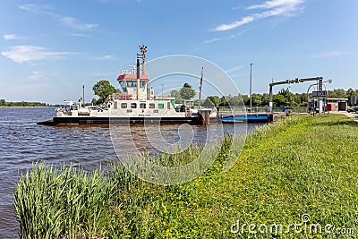 Kiel Canal ferry Editorial Stock Photo