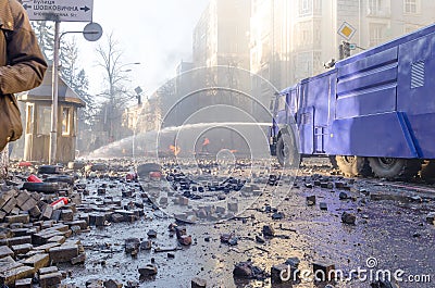 Kiev 19 february 2014 Editorial Stock Photo