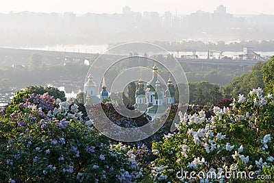 Kiev is the capital of Ukraine Stock Photo