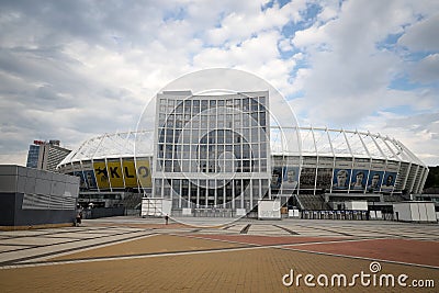 Olimpiyskyi National Sports Complex in Kiev, Ukraine Editorial Stock Photo