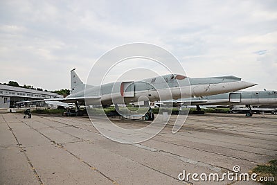 Tupolev Tu-22M Backfire Editorial Stock Photo