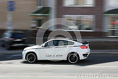 Kiev, Ukraine. June 10, 2017. BMW X6 M Lumma Design CLR X 650 M Editorial Stock Photo