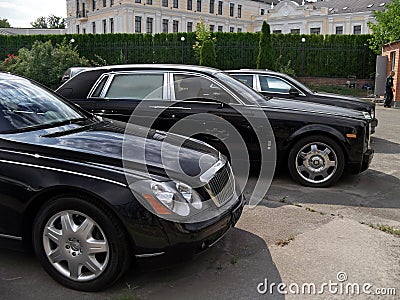 Kiev - Ukraine.12. June 2011. Maybach 62S Editorial Stock Photo