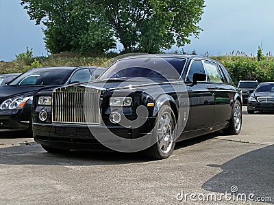 Kiev - Ukraine.12. June 2011. Rolls-Royce Phantom EWB Editorial Stock Photo