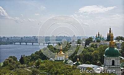 Kiev, Ukraine, Kievo-Pecherskaya lavra monastery Stock Photo