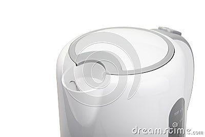 KIEV, UKRAINE - NOV 27, 2020: Modern electric kettle BOSCH isolated on a white background. Editorial Stock Photo