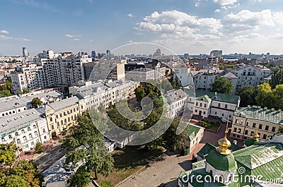 Kiev, Ukraine, panoramic city view Editorial Stock Photo