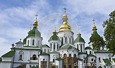 Kiev, Ukraine, Sofiyiskiy cathedral Stock Photo