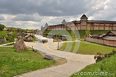 Kievan Rus Park Stock Photo