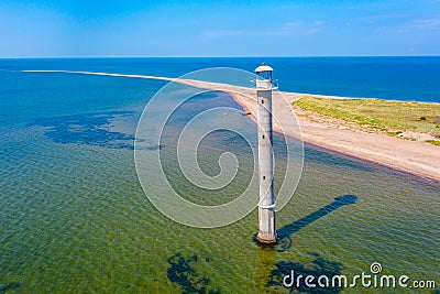 Kiipsaare lighthouse at Estonian island Saaremaa Stock Photo