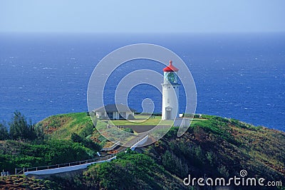 Kilauea Lighthouse Stock Photo