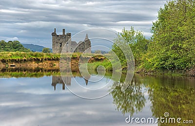 Kilchurn Castle, Scotland Stock Photo