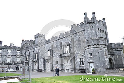 Kilkenny Castle - Ireland heritage tourism - Irish travel Editorial Stock Photo