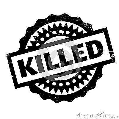 Killed rubber stamp Stock Photo