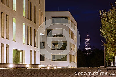 Killesberghoehe Neighborhood Apartment Complex Expensive Modern Editorial Stock Photo