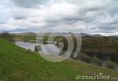 Killington Reservoir Stock Photo