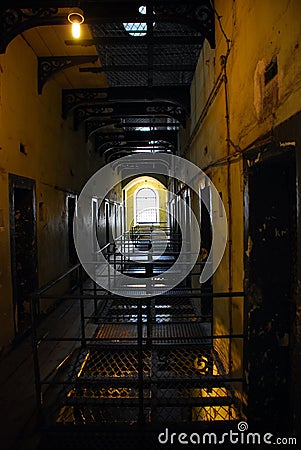Kilmainham Gaol - Old Dublin prison Editorial Stock Photo