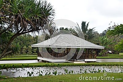 Kilohana Plantation at Lihue on Kauai Island in Hawaii Editorial Stock Photo