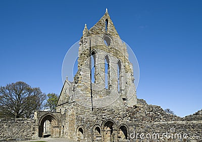 Kilwinning Abbey Stock Photo