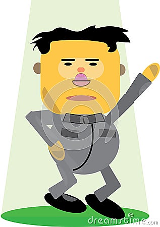 Kim Jong-un Vector Illustration