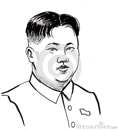 Kim Jong Un Editorial Stock Photo