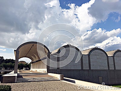 Kimball at Dusk with Clouds Stock Photo