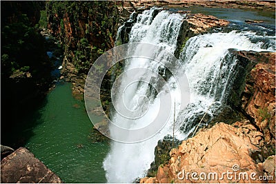 Kimberley Waterfall Stock Photo