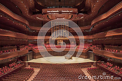 Kimmel Center, Verizon Hall, Philadelphia Stock Photo