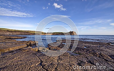 Kimmeridge Bay in Dorset Stock Photo