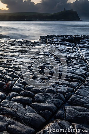 Kimmeridge, Dorset, England Stock Photo