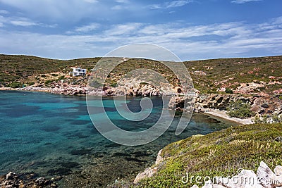 Kimolos island seascape, Greece Stock Photo