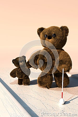 Kind Teddy Stock Photo