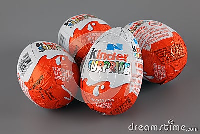 Kinder Surprise Editorial Stock Photo