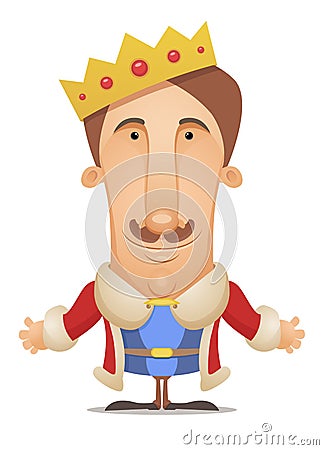 King Vector Illustration