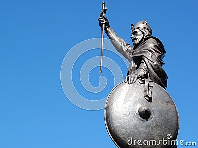 King Alfred The Great Stock Photo