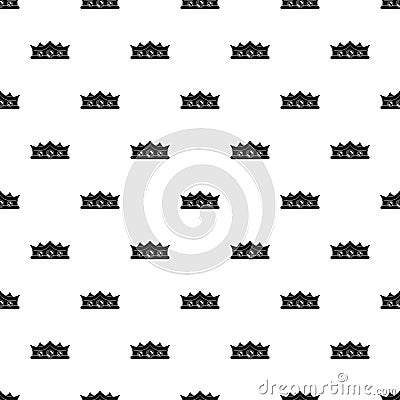 King crown pattern vector Vector Illustration