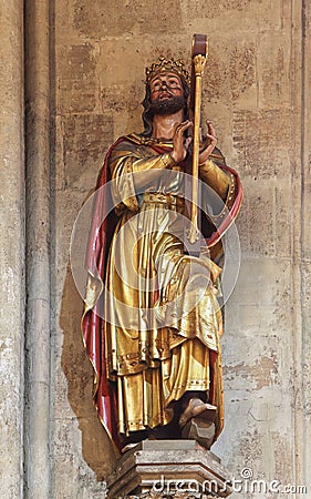 King David Editorial Stock Photo