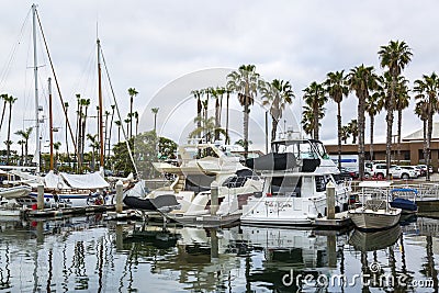 King Harbor, Redondo Beach, California, United States of America, North America Editorial Stock Photo